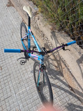 Bicicleta Fixie State Bicycle 6061 Azul