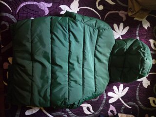 Cazadora Benetton verde T. 8/9