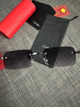 Gafas Cartier Nuevas Plata