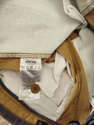 Pantalón de drill ASSION beige talla 46