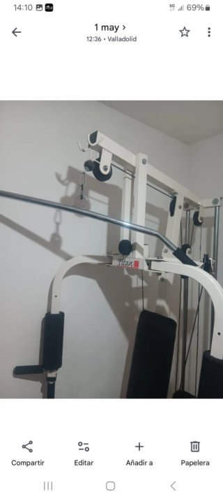 Máquina de gimnasio multifunción