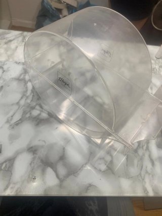 Dispensador Celulosa Thuya Transparente