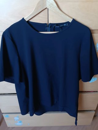 Zara Talla XXL Camiseta Negra