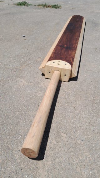 Espada MataDragones Dragonslayer de Madera