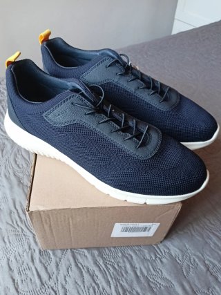 Zapatillas Geox Monreale azul marino talla 44