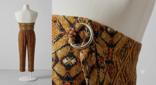 Mono largo estampado verano