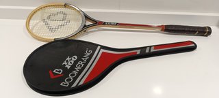 Raqueta Squash Boomerang YX100 Vintage + Funda