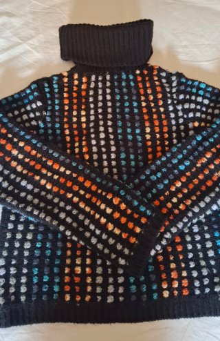 Jersey Surkana Mujer Negro Multicolor