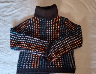 Jersey Surkana Mujer Negro Multicolor