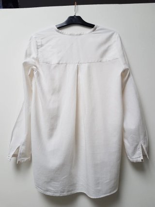 Camisa blanca fluida t-38