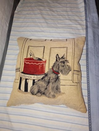 Cojín decorativo perro Scottish Terrier
