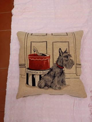 Cojín decorativo perro Scottish Terrier