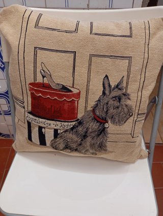Cojín decorativo perro Scottish Terrier