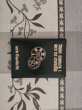 Monedas Mundial 82 con cartilla