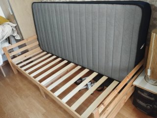 Cama individual sin estrenar con colchón nuevo