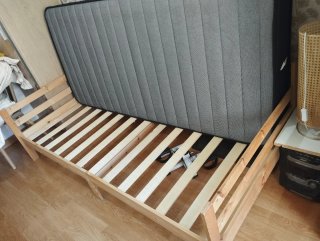 Cama individual sin estrenar con colchón nuevo