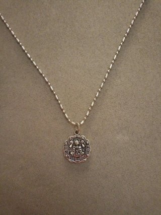 Collar Virgen con Cadena
