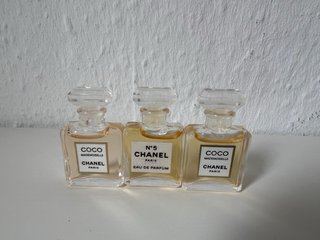 🇮🇨Lote Chanel: Bola Nieve Nº5 + 3 Miniaturas