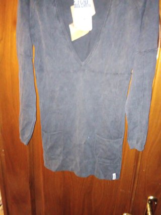Jersey  gris talla M largo en algodón