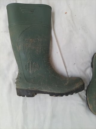 Botas de agua seguridad Panters verdes