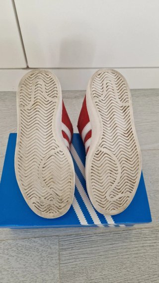 Zapatillas Adidas Campus Rojas