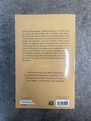Pack 2 llibres Mercè Rodoreda (català)