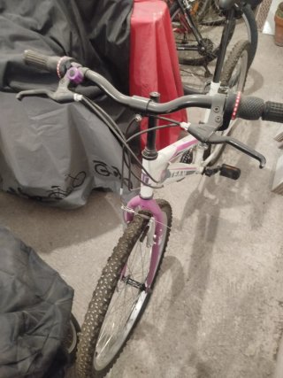 Bicicleta de montaña rosa TEAM 26