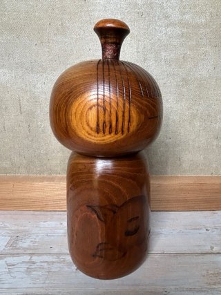 Kokeshi "Kantsubaki - Kazuo Takamizawa (22 cm)