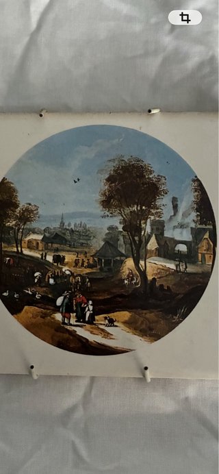 Coppia di piastrelle in ceramica vintage inglesi –