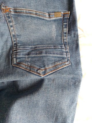 Pantalón corto vaquero azul