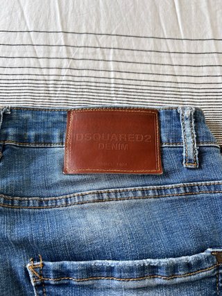 Jeans Dsquared2 Azules Desgastados talla w34