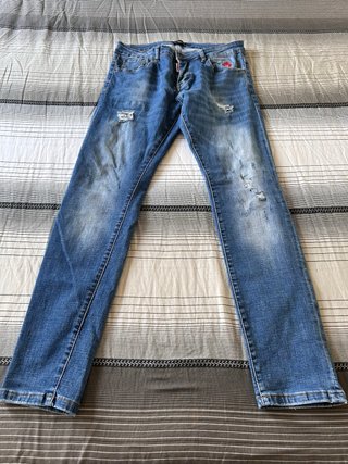 Jeans Dsquared2 Azules Desgastados talla w34