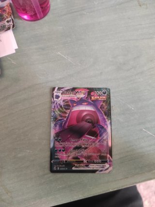 Carta Pokémon Gengar VMAX 320 HP