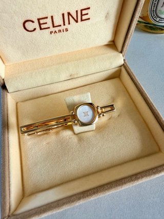 Fermasalda vintage CELINE Paris con madreperla