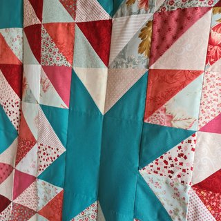 Top Patchwork Stella Blu