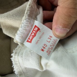 Levi's 517 Orange Tab Beige Vintage W40