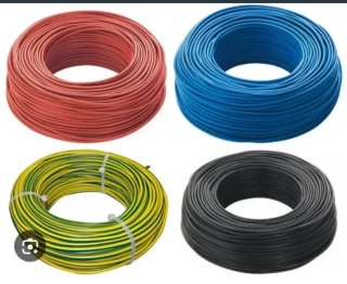 Cavi elettrici colorati