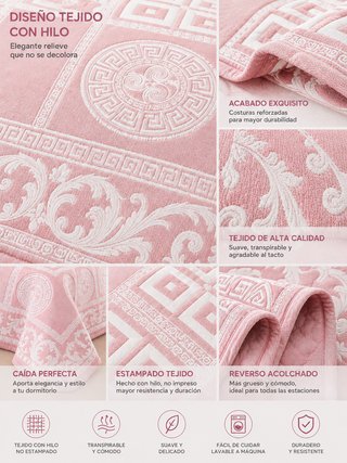 Edredón Bouti Jacquard Algodón 250/260cm + 2 Funda