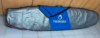 Tabla de surf Tribord azul + funda + leash