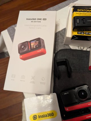 Insta360 ONE RS con lente 4K y 360