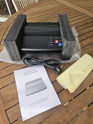 Impressora Térmica de Tatuagem Stencil