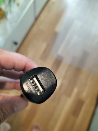 Cargador USB Coche Negro