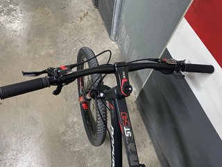 Bicicleta Rockrider ST 540 Negra/Roja