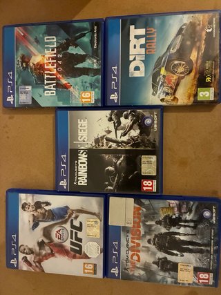 Lotto 9 Giochi PS4 Vari Generi