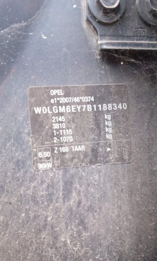 Asiento delantero izquierdo Opel Insignia 227342