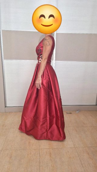 Vestido de fiesta estampado floral