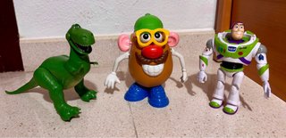 Kit Muñecos Toy Story: Rex, Buzz y Sr. Potato