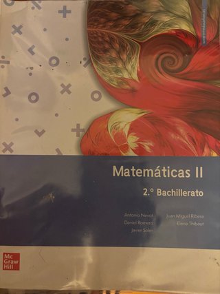 Matemáticas II, 2o Bachillerato