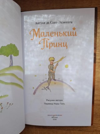 Libro El Principito en ruso