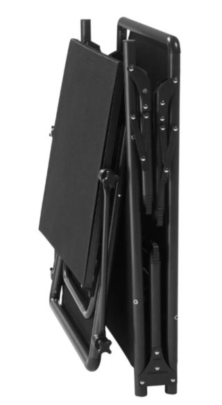 Tumbona plegable con parasol